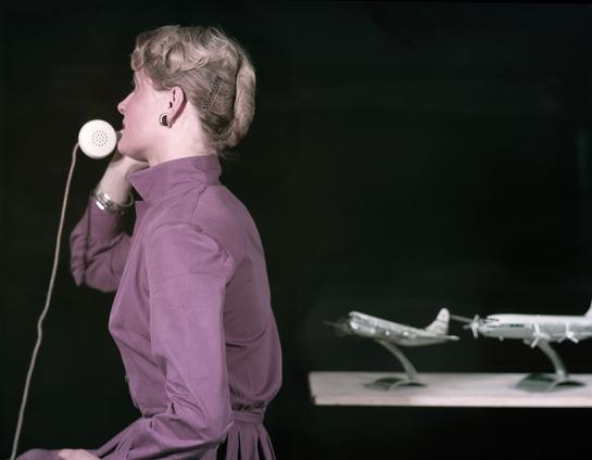 CLAIRE AHO © www.claireaho.com aho & soldan photo london paris photo colour photography figura raina telephone advertising finland 1950