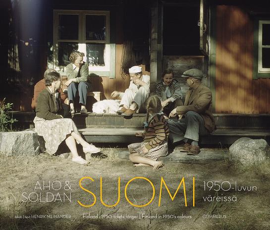 PHOTO LONDON CLAIRE AHO, HEIKKI AHO, FINLAND IN 1950´S COLOURS, AHO & SOLDAN